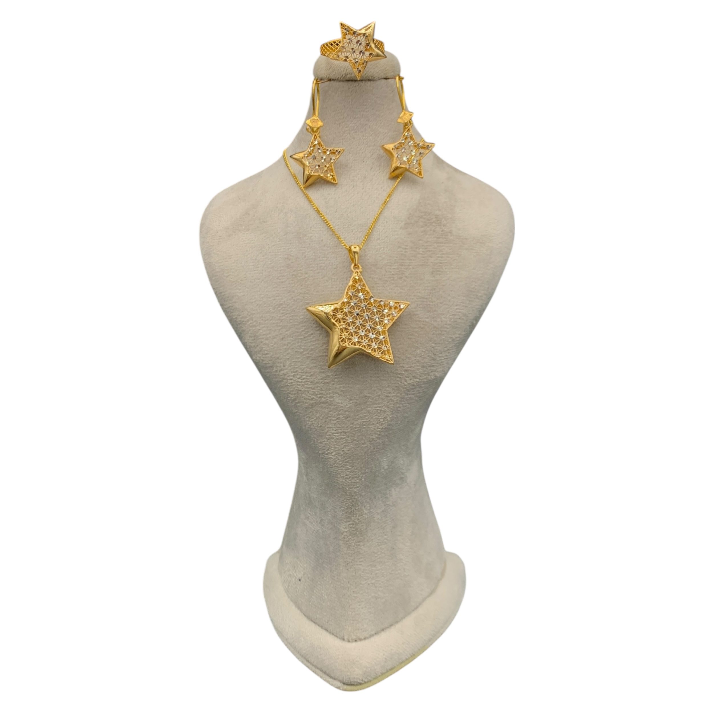 نیمست طلا زنانه مدل ستاره ایی