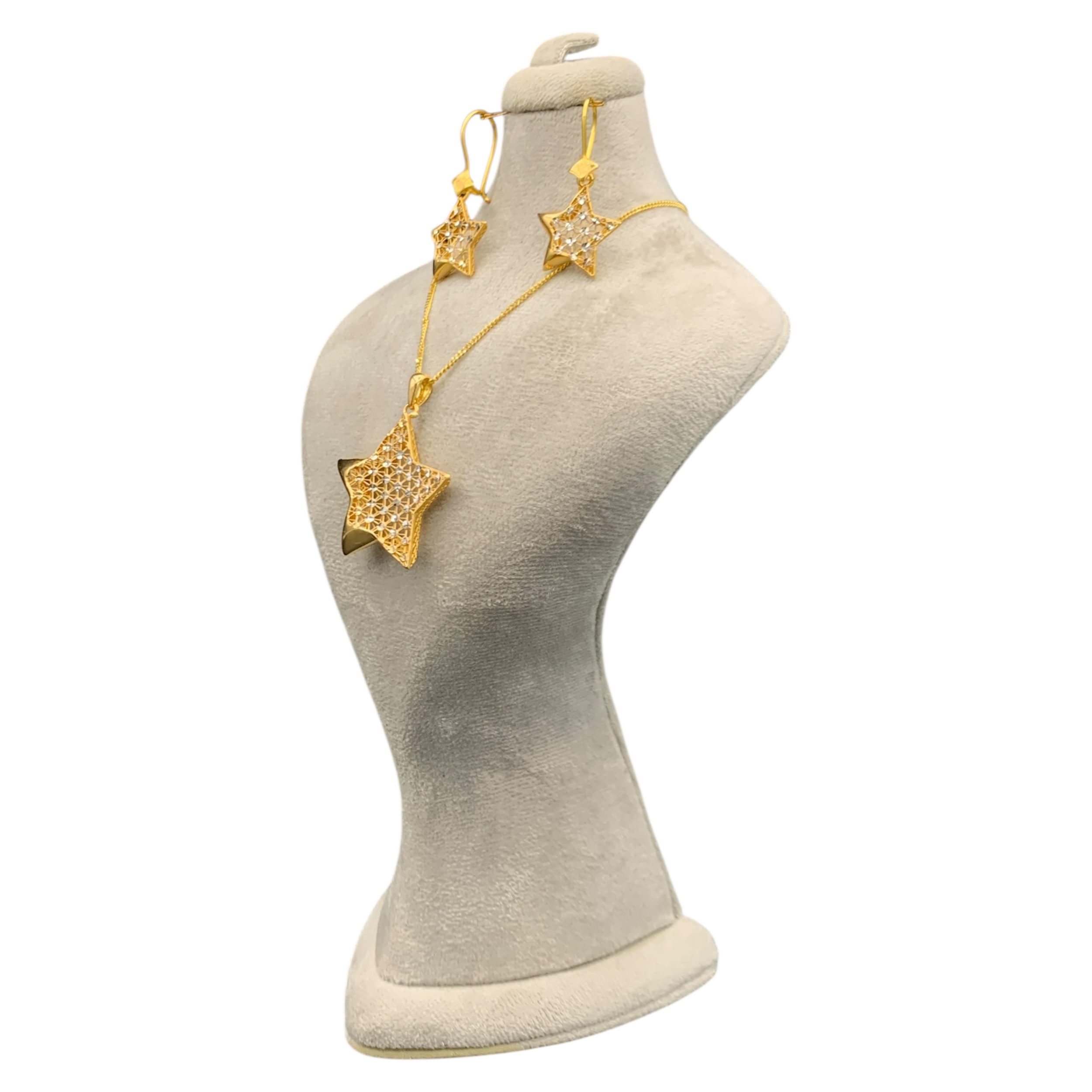 نیمست طلا زنانه مدل ستاره ایی - تصویر 9