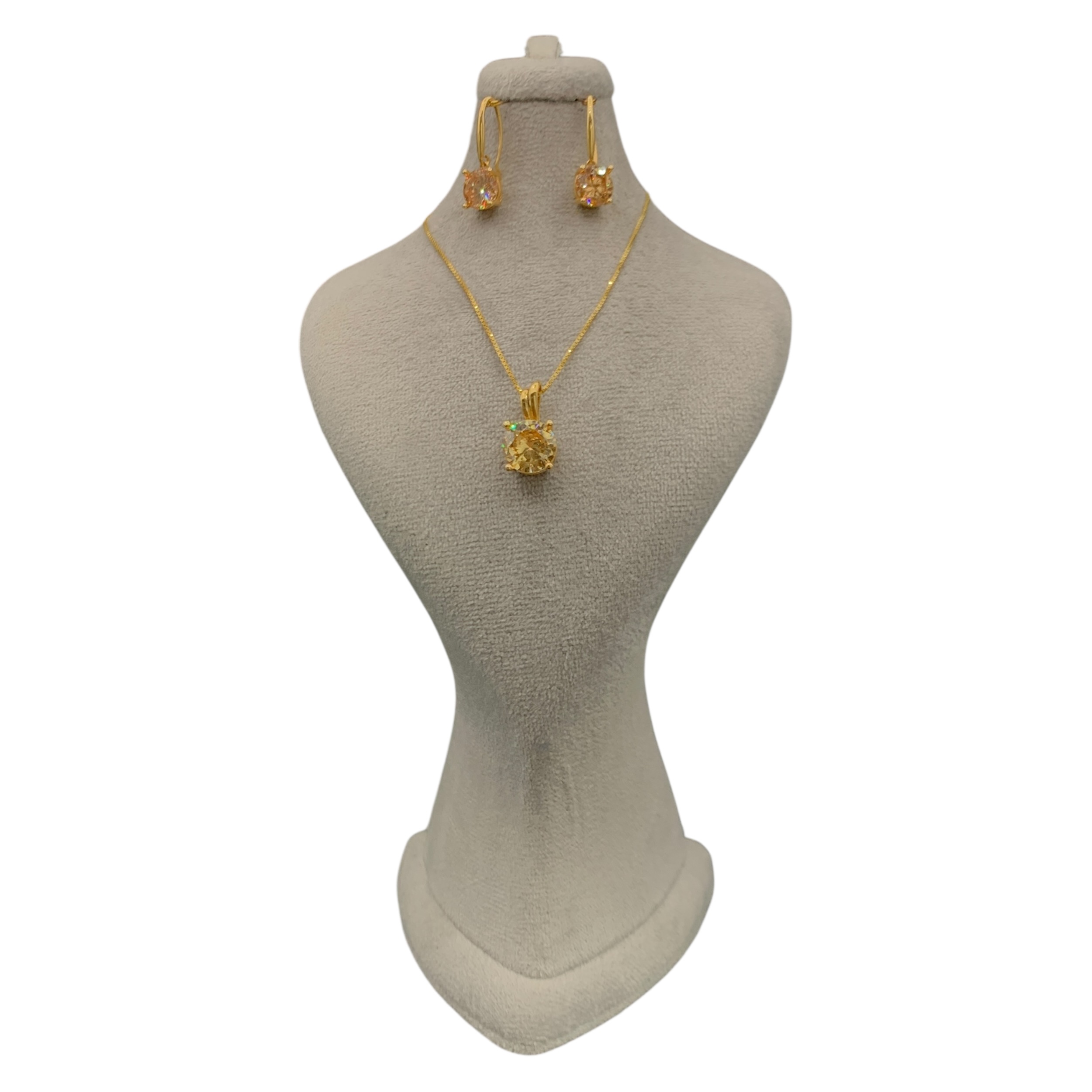 نیمست طلا ۱۸ عیار زنانه مدل شامپاینی نگیندار - تصویر 11