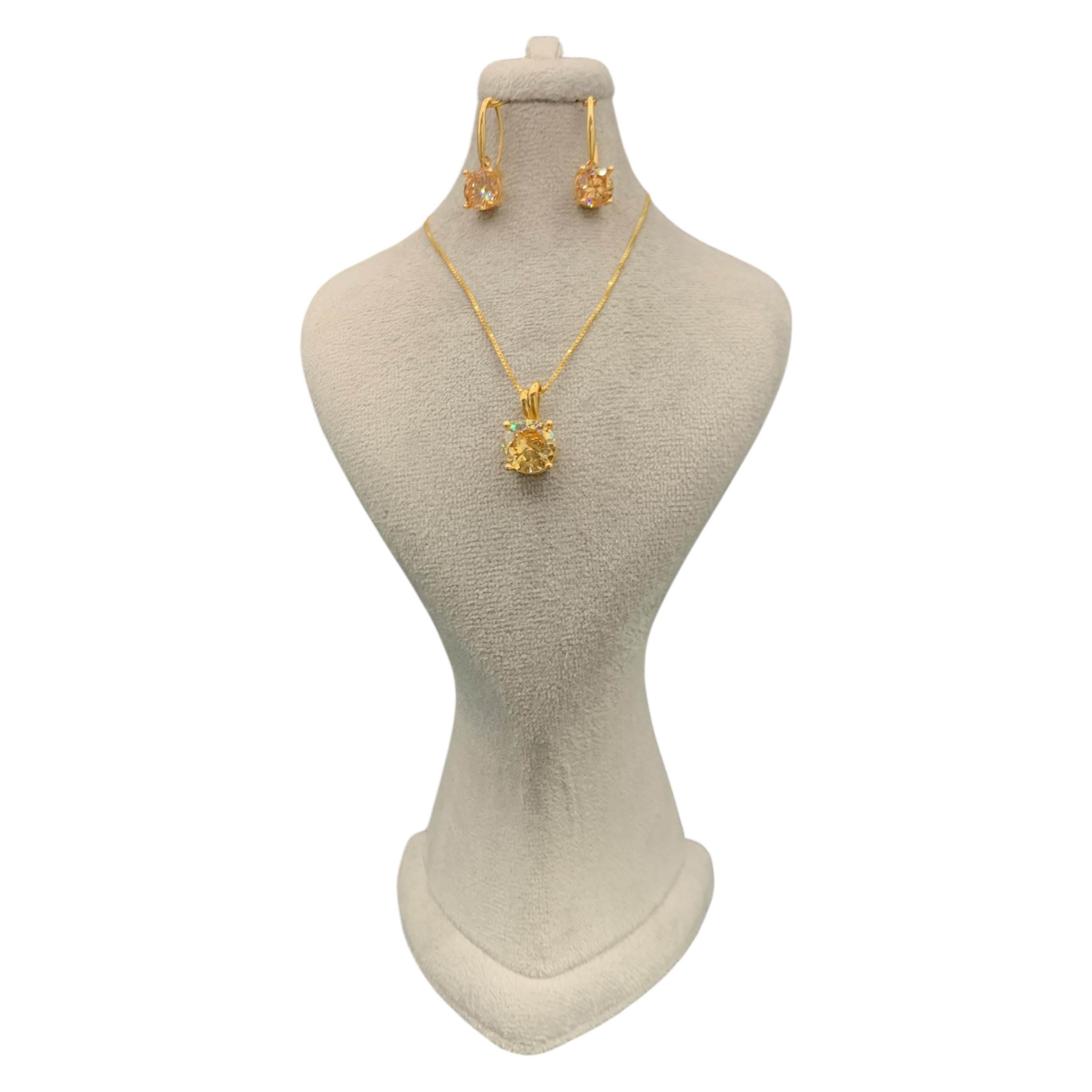 نیمست طلا ۱۸ عیار زنانه مدل شامپاینی نگیندار