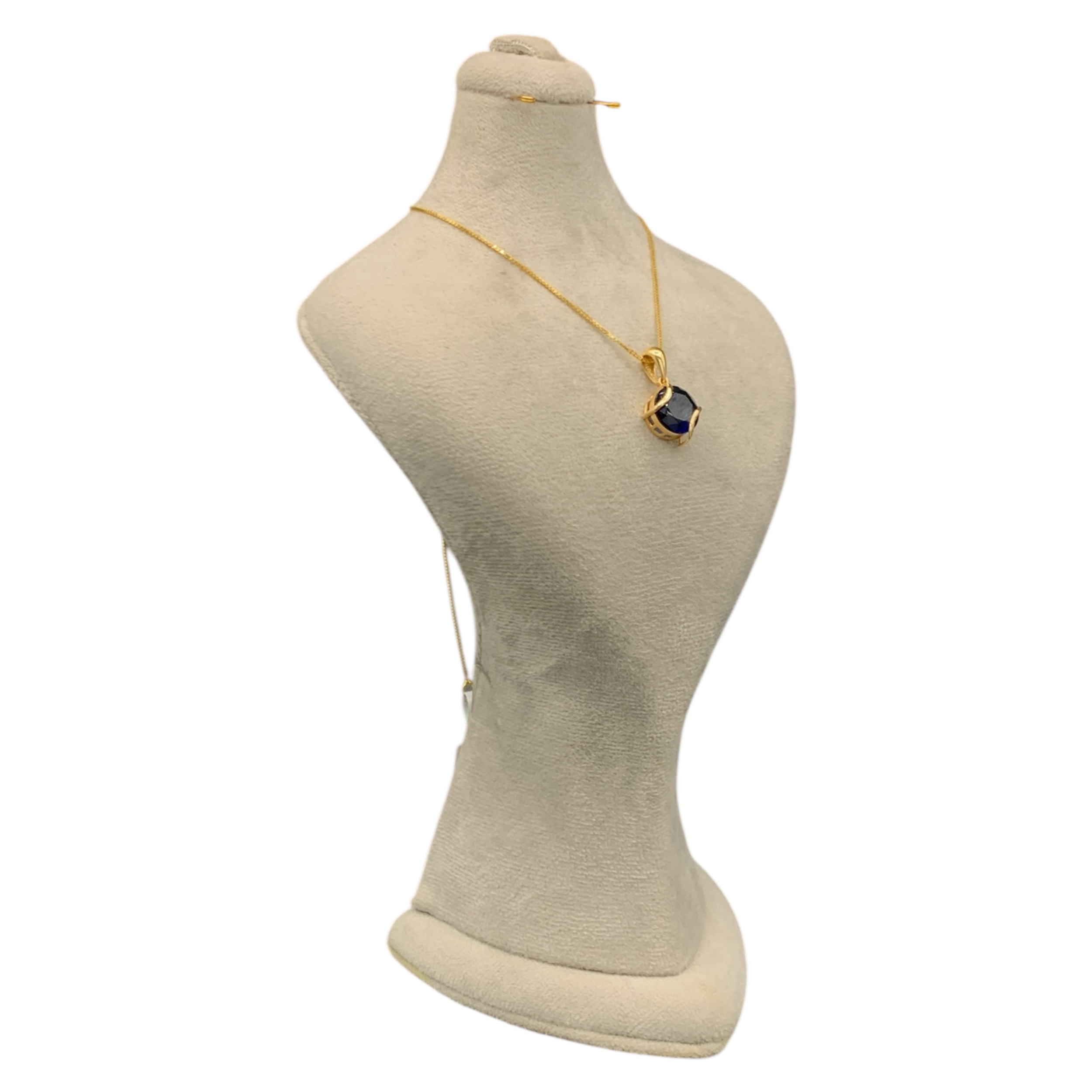 نیمست طلا ۱۸ عیار زنانه مدل لاجوردی - تصویر 14