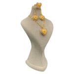 نیم‌ست طلا زنانه ورساچ طرح قلب کد 1770 - تصویر 3