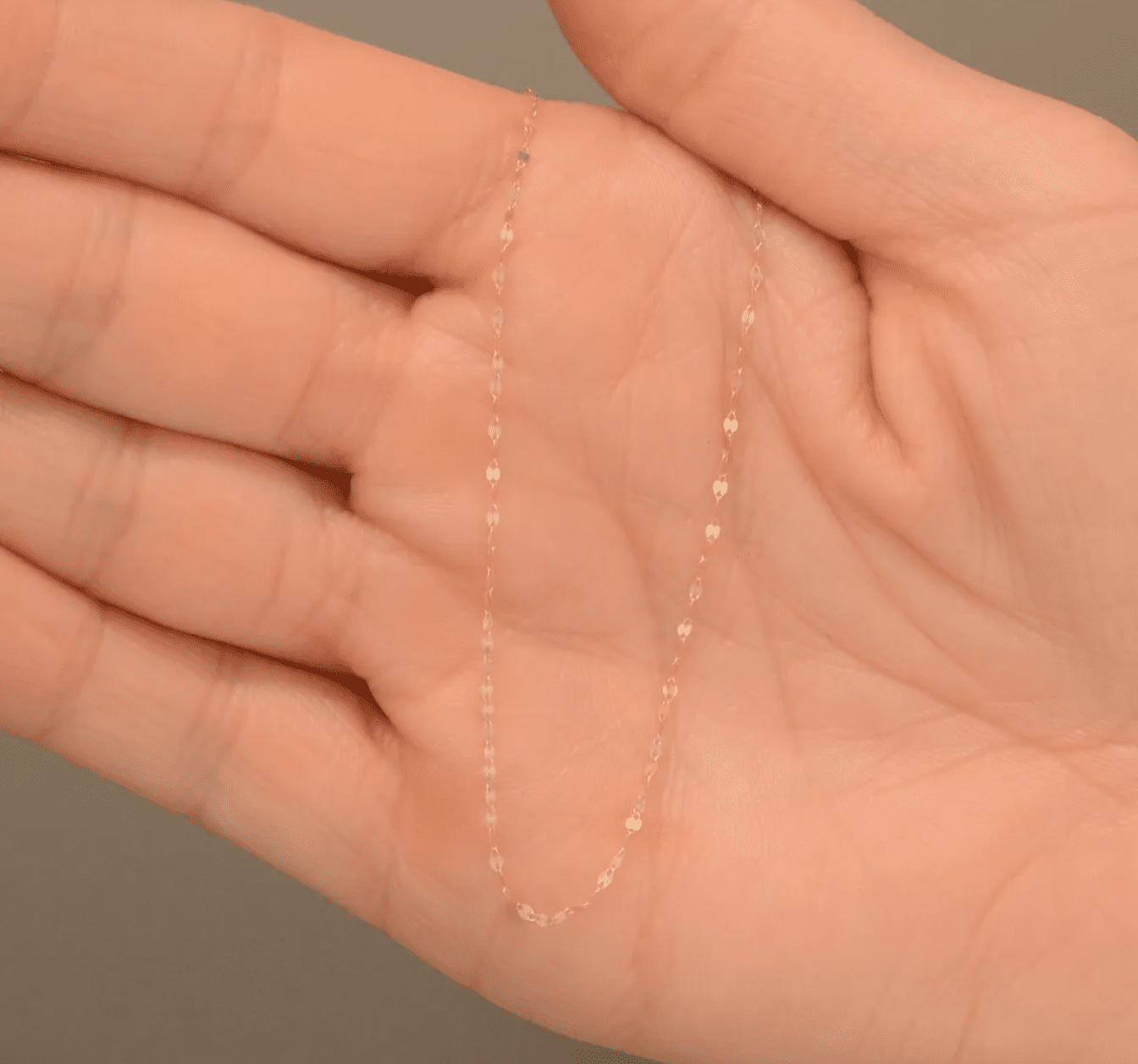 گردنبند طلا ۱۸ عیار مدل پولکی - تصویر 7